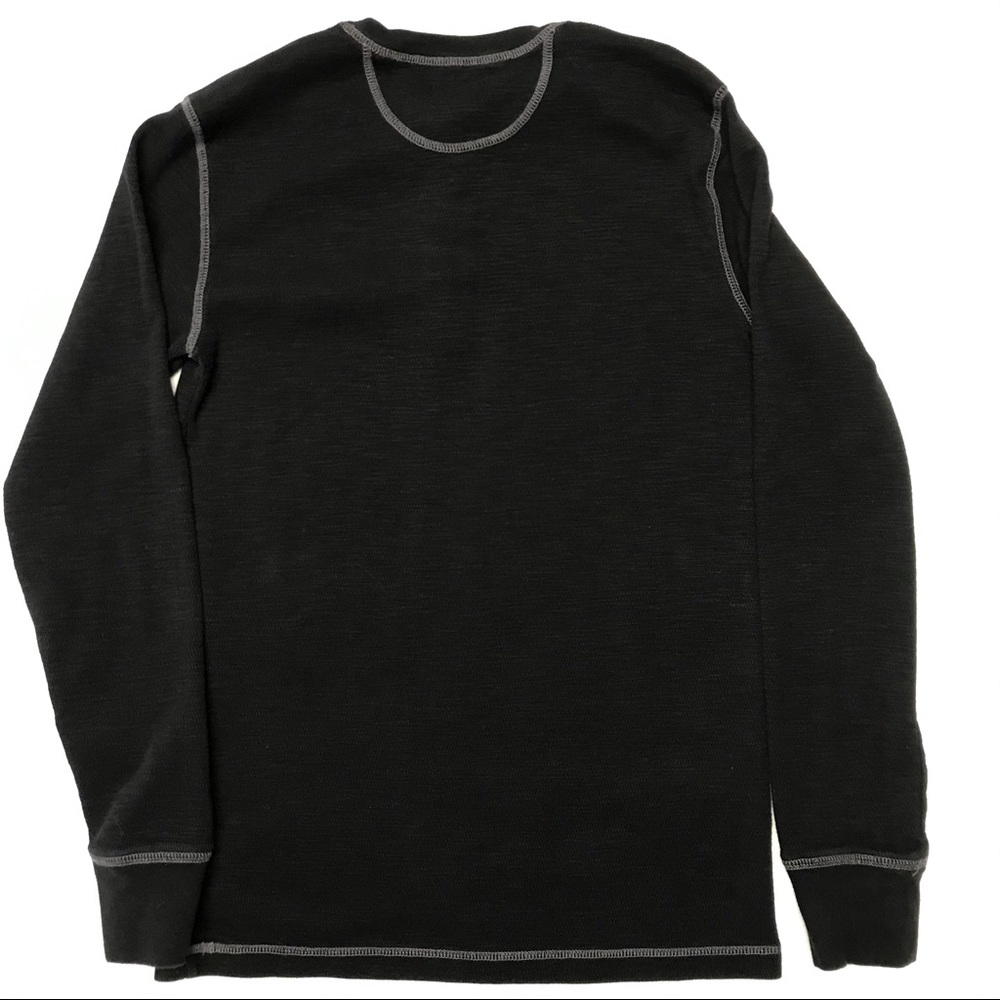 Gap black Henley shirt